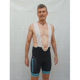 Kurze Tr�gerhose P6 emerald green