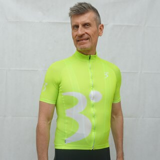 Radtrikot kurzarm Standard B3 neongr�n - Limited Edition