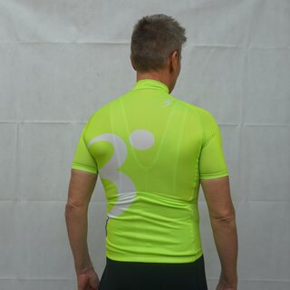 Radtrikot kurzarm Standard B3 neongr�n - Limited Edition