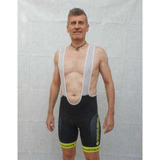 Kurze Tr�gerhose P6 gelb