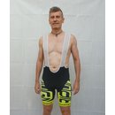 Kurze Tr�gerhose #shine2ridesafe gelb