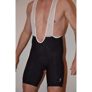 Kurze Tr�gerhose schwarz