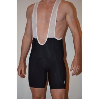 Kurze Tr�gerhose schwarz
